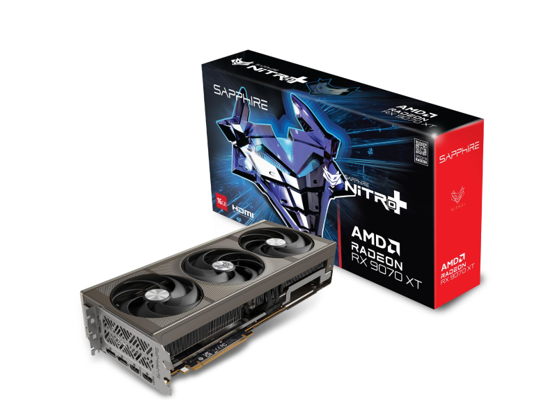 Sapphire Radeon RX 9070 XT Nitro+ OC 16GB GDDR6